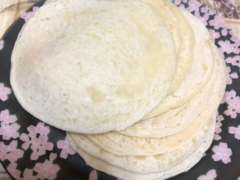 ホットケーキミックスと水で 美味しいクレープ レシピ 作り方 By りんりんりん 楽天レシピ ホットケーキミックスと水で 美味しいクレープ レシピ 作り方 By りんりんりん 楽天レシピ